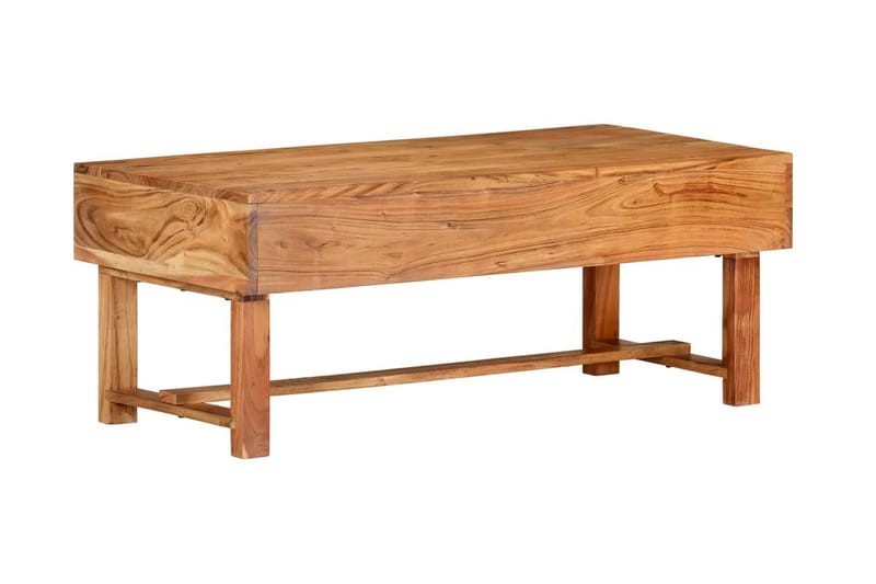 Salongbord 100x50x40 cm heltre akasie - Møbler - Bord - Sofabord