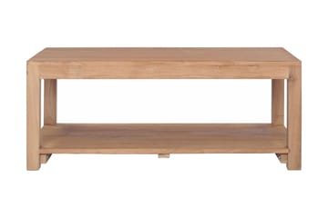 Salongbord 100x50x40 cm heltre teak - Møbler - Bord - Sofabord