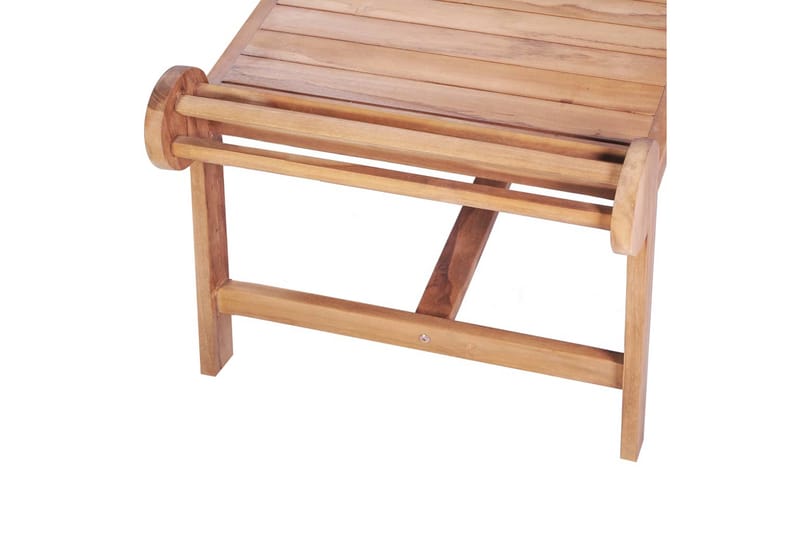 Salongbord 100x50x45 cm heltre teak - Sofabord