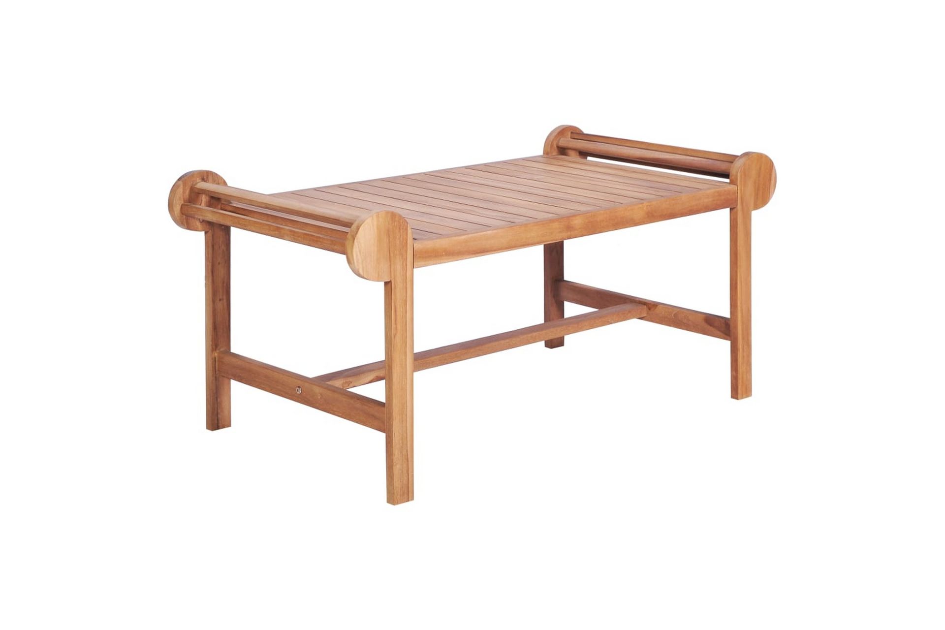 Salongbord 100x50x45 cm heltre teak - Møbler - Bord - Sofabord