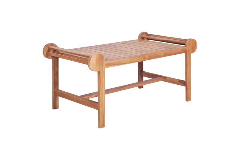Salongbord 100x50x45 cm heltre teak - Møbler - Bord - Sofabord
