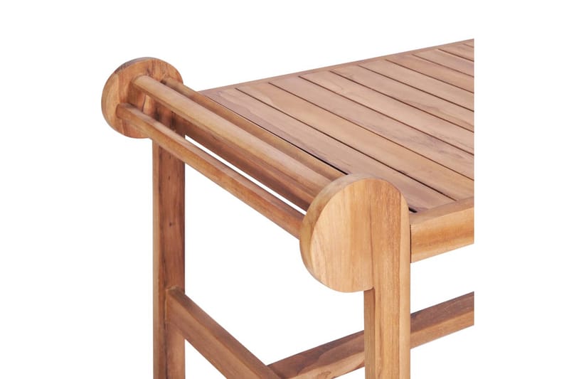 Salongbord 100x50x45 cm heltre teak - Sofabord