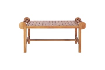 Salongbord 100x50x45 cm heltre teak - Møbler - Bord - Sofabord