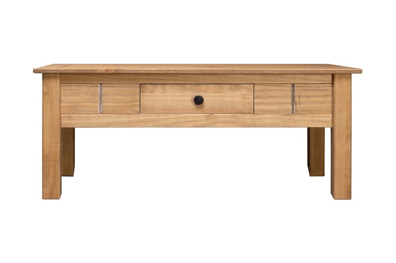 Salongbord 100x60x45 cm heltre furu Panama Range - Brun - Møbler - Bord - Sofabord