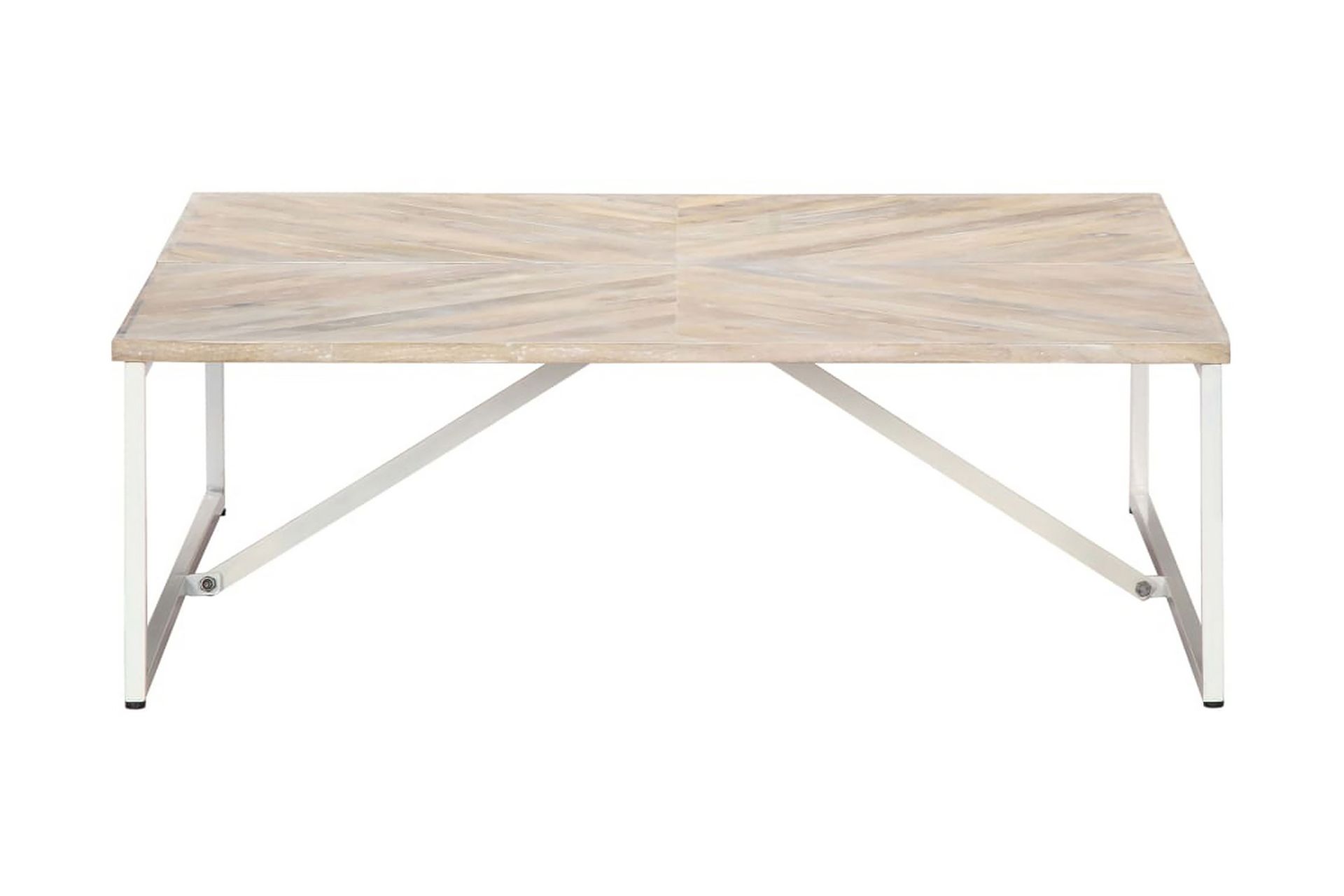 Salongbord 110x110x36 cm heltre mango - Møbler - Bord - Sofabord