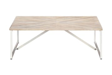 Salongbord 110x110x36 cm heltre mango - Møbler - Bord - Sofabord