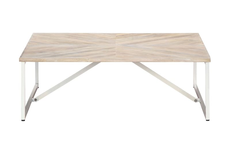 Salongbord 110x110x36 cm heltre mango - Møbler - Bord - Sofabord