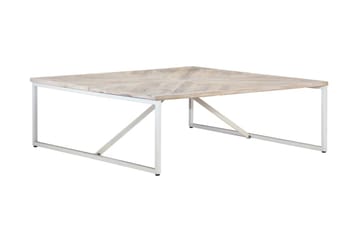 Salongbord 110x110x36 cm heltre mango - Møbler - Bord - Sofabord