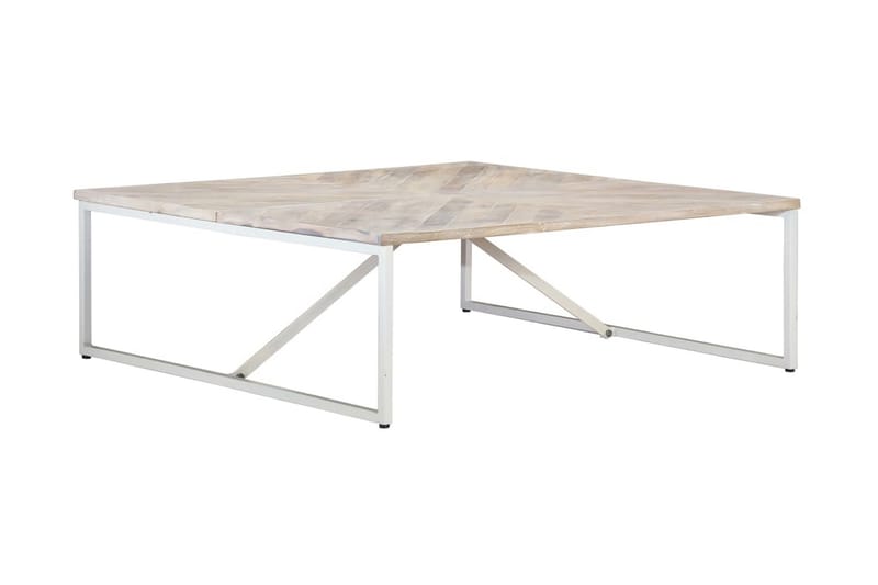 Salongbord 110x110x36 cm heltre mango - Møbler - Bord - Sofabord