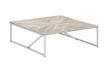 Salongbord 110x110x36 cm heltre mango - Møbler - Bord - Sofabord