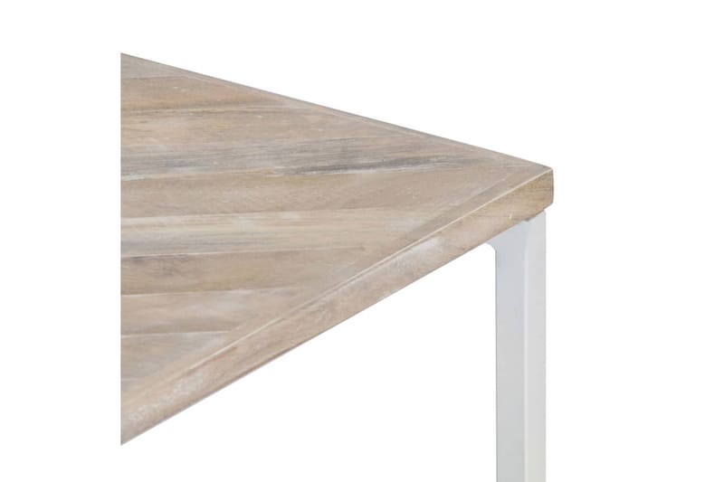 Salongbord 110x110x36 cm heltre mango - Møbler - Bord - Sofabord