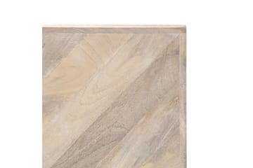 Salongbord 110x110x36 cm heltre mango - Møbler - Bord - Sofabord