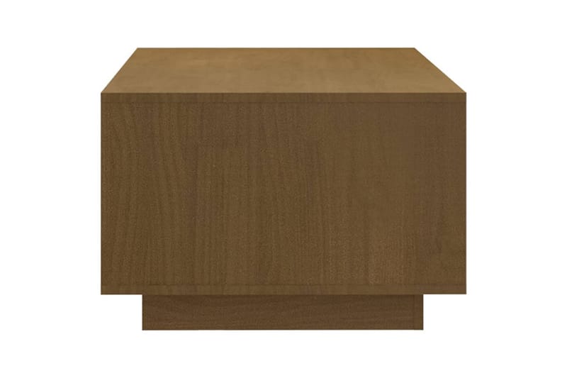Salongbord 110x50x33,5 cm heltre furu honningbrun - Brun - Møbler - Bord - Sofabord
