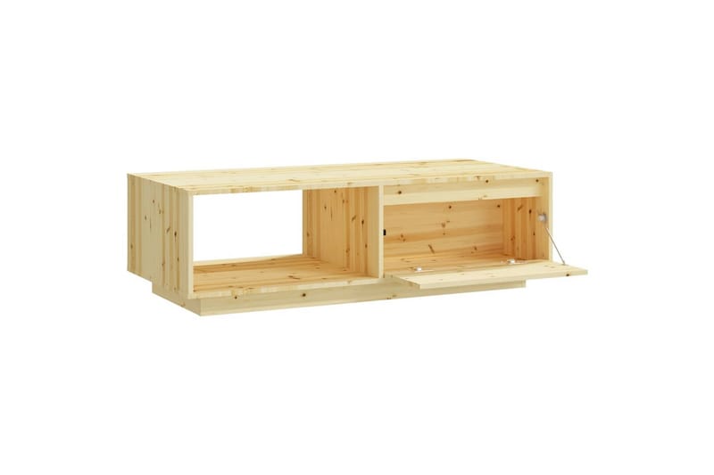 Salongbord 110x50x33,5 cm heltre gran - Brun - Møbler - Bord - Sofabord