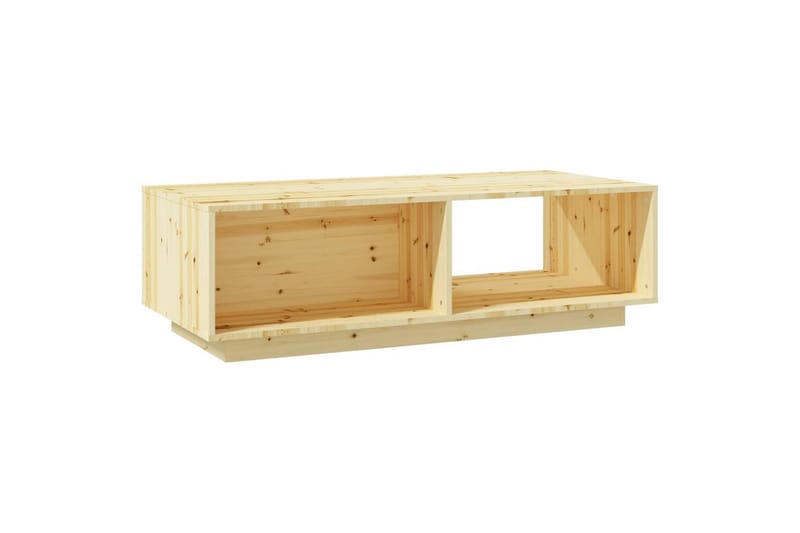 Salongbord 110x50x33,5 cm heltre gran - Brun - Møbler - Bord - Sofabord
