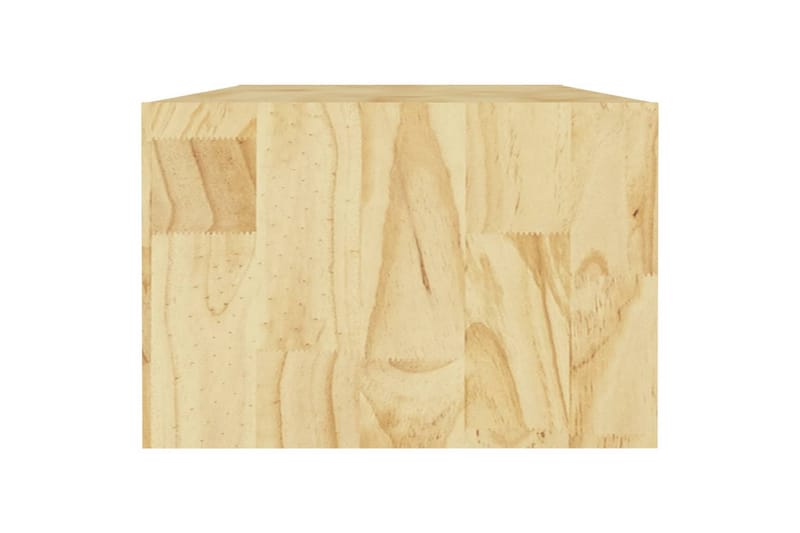 Salongbord 110x50x34 cm heltre furu - Brun - Møbler - Bord - Sofabord