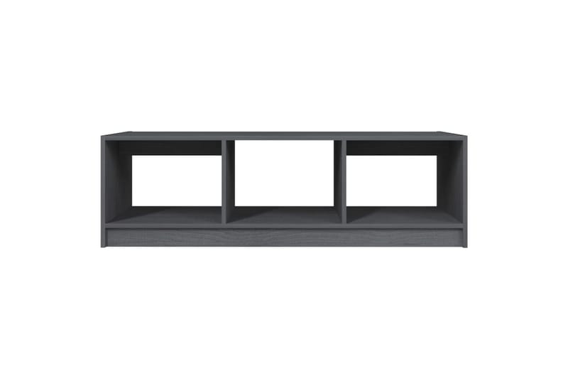 Salongbord 110x50x34 cm heltre furu grå - Grå - Møbler - Bord - Sofabord