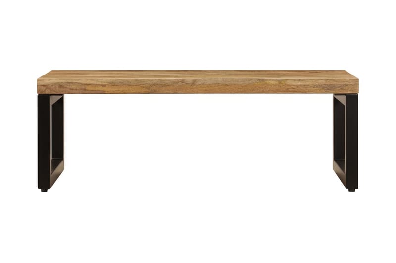 Salongbord 110x50x35 cm heltre mango og stål - Sofabord