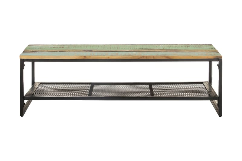 Salongbord 110x60x35 cm gjenvunnet heltre - Brun - Sofabord