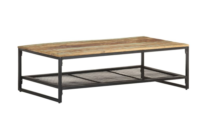 Salongbord 110x60x35 cm gjenvunnet heltre - Brun - Møbler - Bord - Sofabord