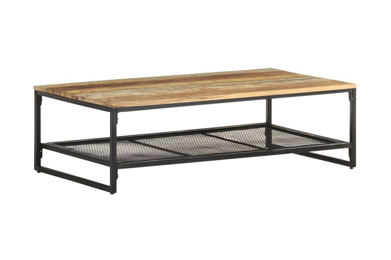 Salongbord 110x60x35 cm gjenvunnet heltre - Brun - Møbler - Bord - Sofabord