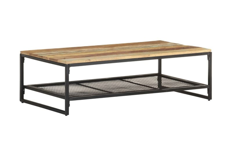 Salongbord 110x60x35 cm gjenvunnet heltre - Brun - Møbler - Bord - Sofabord