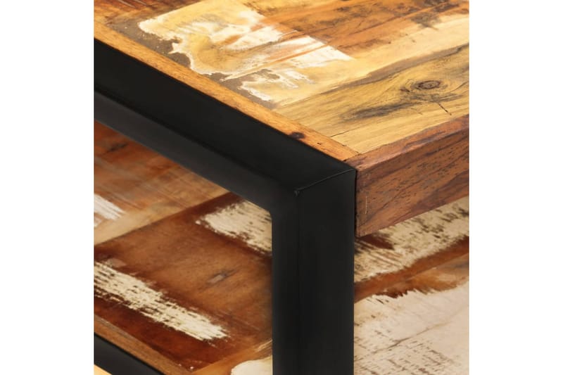 Salongbord 120x60x40 cm gjenvunnet heltre - Brun - Møbler - Bord - Sofabord