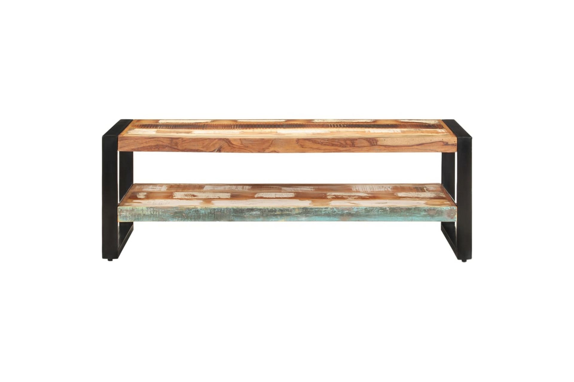 Salongbord 120x60x40 cm gjenvunnet heltre - Brun - Møbler - Bord - Sofabord