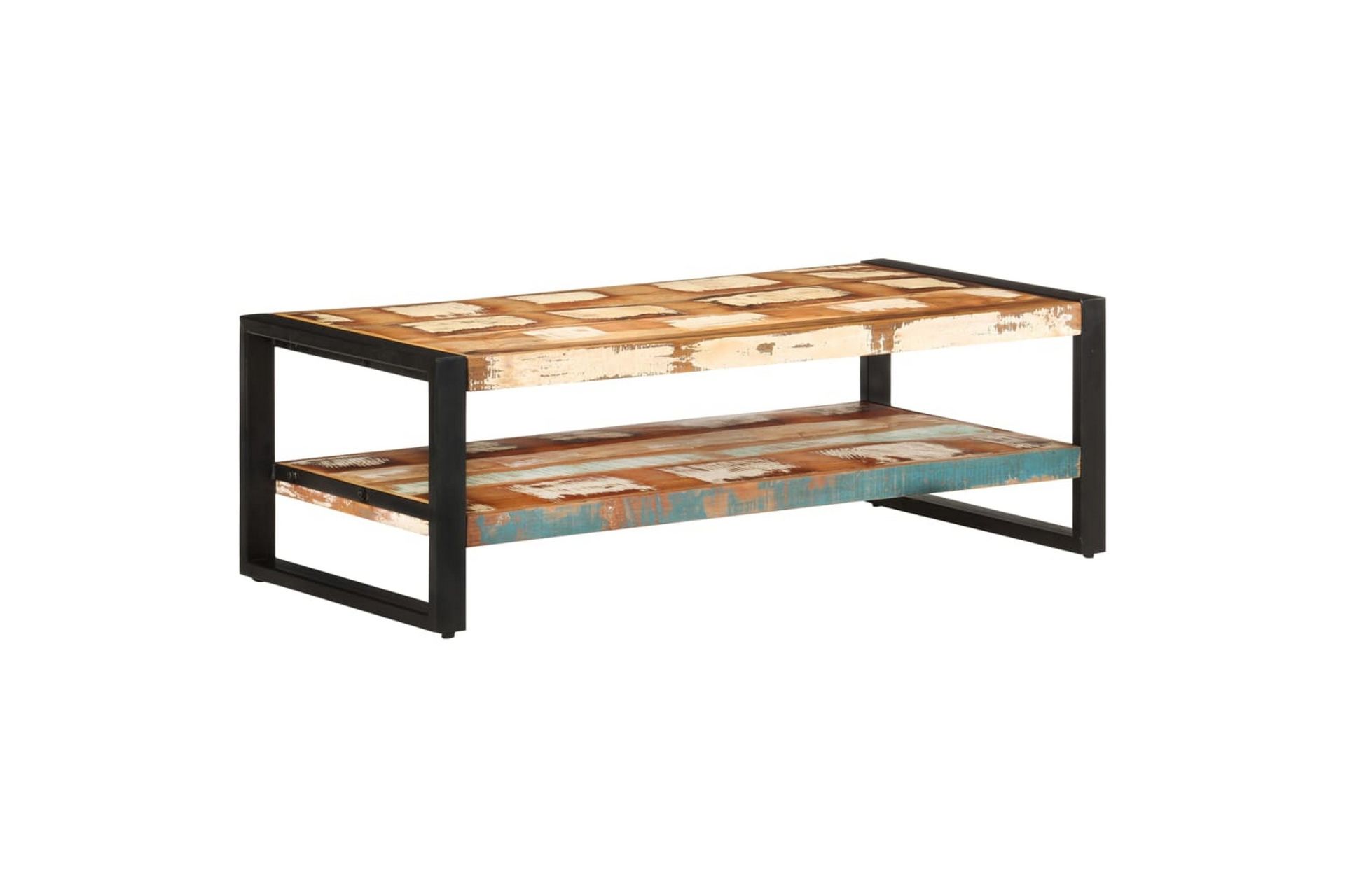 Salongbord 120x60x40 cm gjenvunnet heltre - Brun - Møbler - Bord - Sofabord