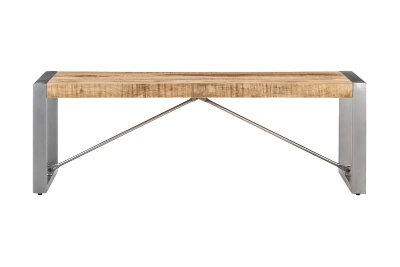 Salongbord 120x60x40 cm grovt mangotre - Brun - Møbler - Bord - Sofabord
