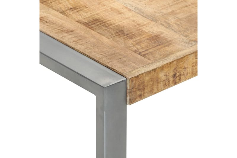 Salongbord 140x140x40 cm grovt mangotre - Brun - Møbler - Bord - Sofabord