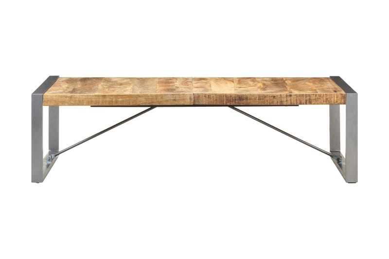 Salongbord 140x70x40 cm grovt mangotre - Møbler - Bord - Sofabord