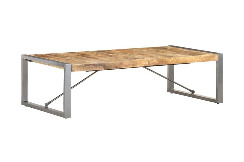 Salongbord 140x70x40 cm grovt mangotre - Møbler - Bord - Sofabord