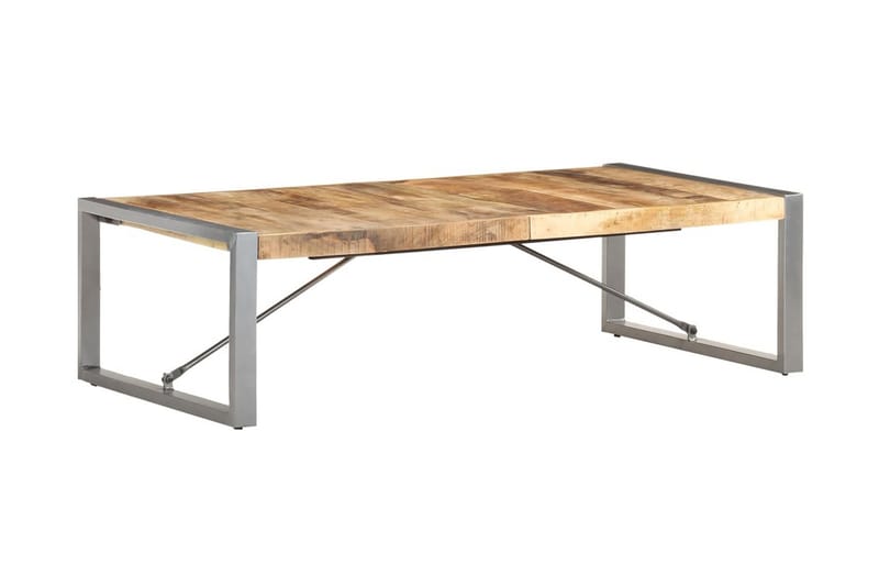 Salongbord 140x70x40 cm grovt mangotre - Møbler - Bord - Sofabord