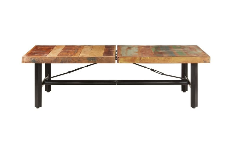 Salongbord 142x90x42 cm gjennvunnet heltre - Brun - Møbler - Bord - Sofabord