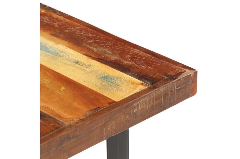 Salongbord 142x90x42 cm gjennvunnet heltre - Brun - Møbler - Bord - Sofabord