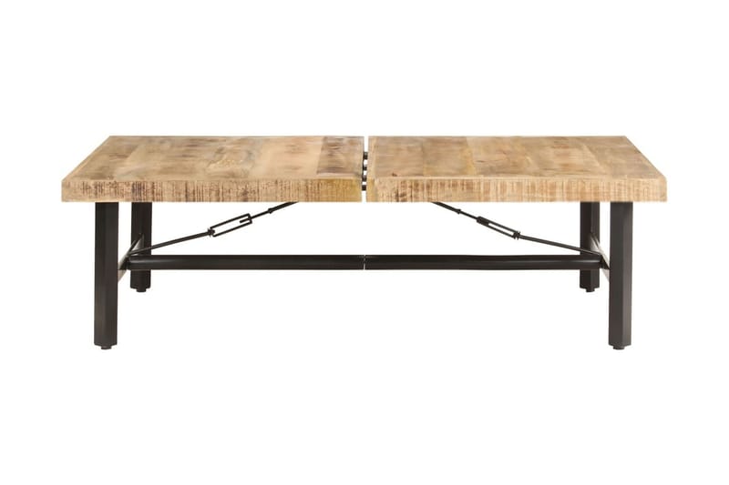 Salongbord 142x90x42 cm heltre mango - Brun - Møbler - Bord - Sofabord