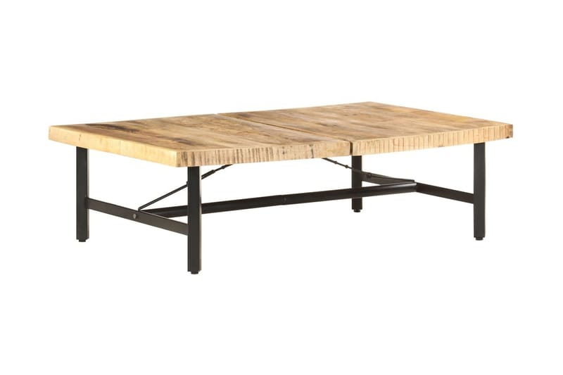 Salongbord 142x90x42 cm heltre mango - Brun - Møbler - Bord - Sofabord