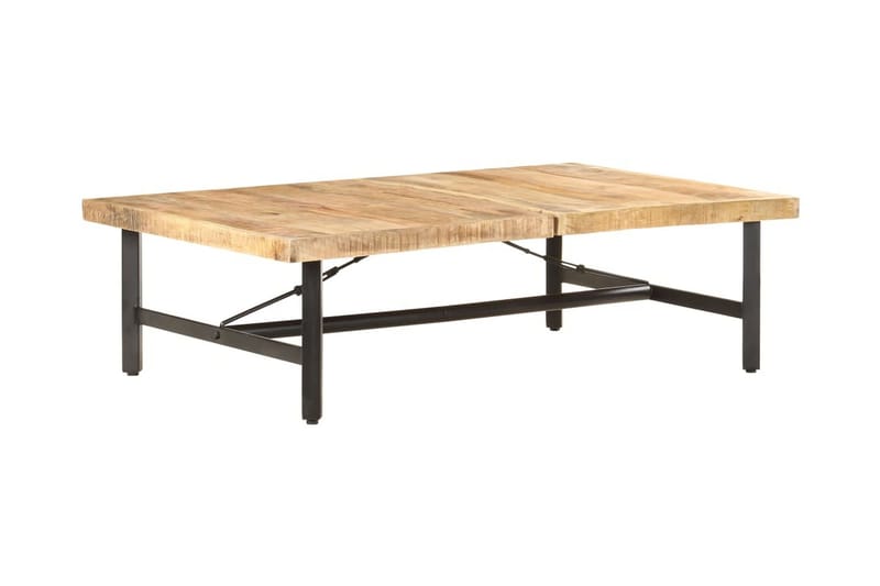 Salongbord 142x90x42 cm heltre mango - Brun - Møbler - Bord - Sofabord