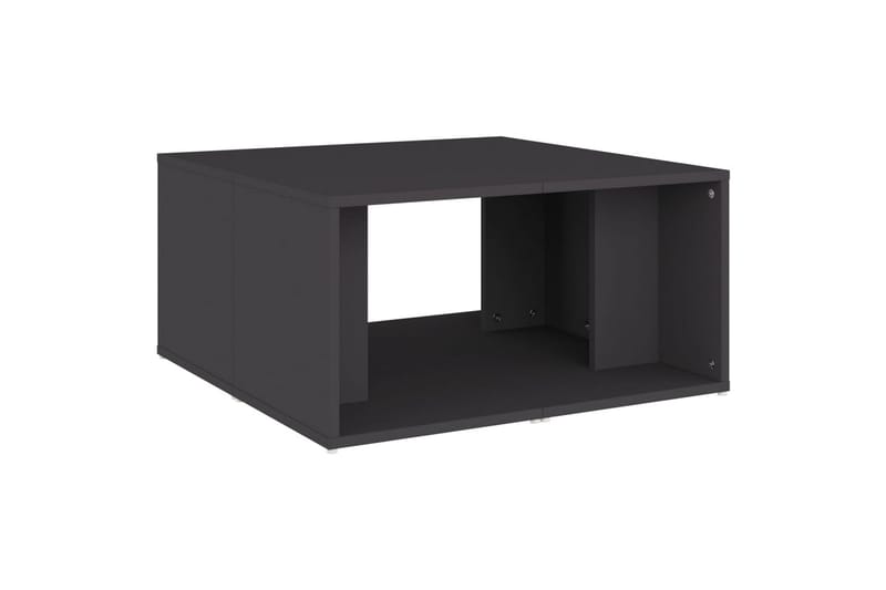 Salongbord 4 stk grå 33x33x33 cm sponplate - Grå - Møbler - Bord - Sofabord
