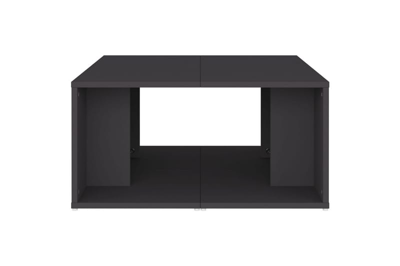 Salongbord 4 stk grå 33x33x33 cm sponplate - Grå - Møbler - Bord - Sofabord