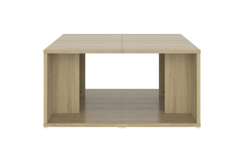 Salongbord 4 stk sonoma eik 33x33x33 cm sponplate - Brun - Møbler - Bord - Sofabord
