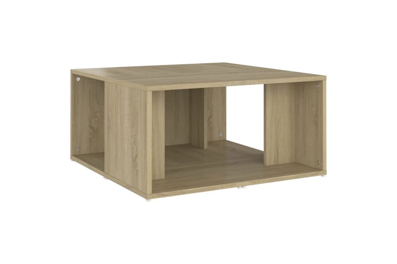Salongbord 4 stk sonoma eik 33x33x33 cm sponplate - Brun - Møbler - Bord - Sofabord