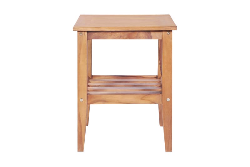 Salongbord 40x40x50 cm firkantet heltre teak - Møbler - Bord - Sofabord