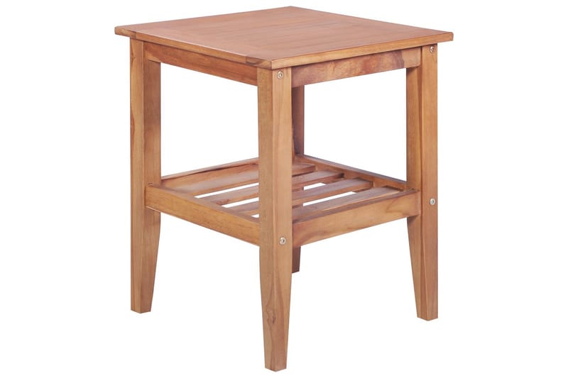 Salongbord 40x40x50 cm firkantet heltre teak - Møbler - Bord - Sofabord