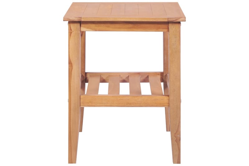 Salongbord 40x40x50 cm firkantet heltre teak - Møbler - Bord - Sofabord