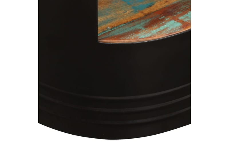 Salongbord 43x55 cm gjennvunnet heltre - Flerfarget - Sofabord