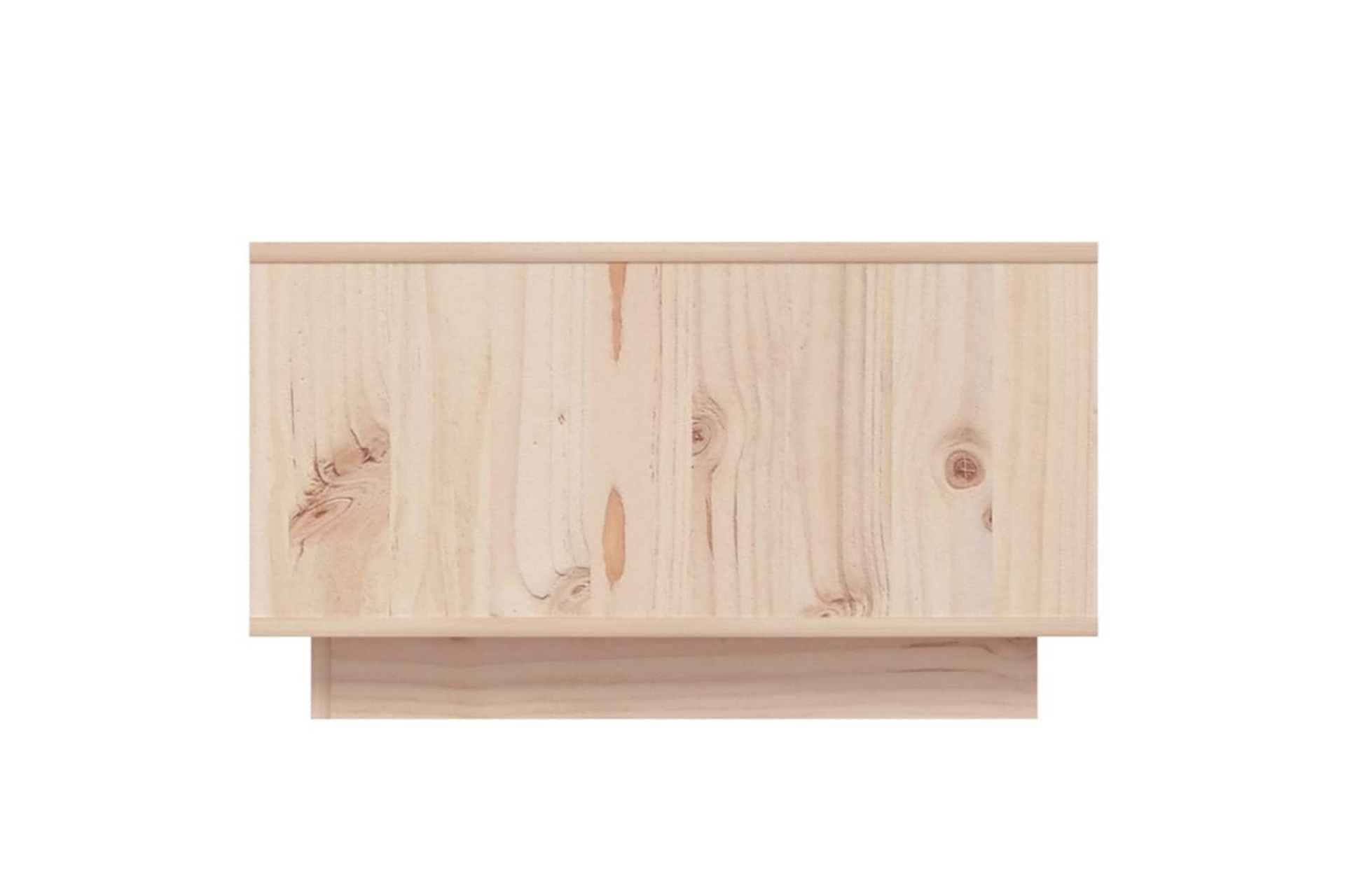 Salongbord 55x56x32 cm heltre furu - Brun - Møbler - Bord - Sofabord