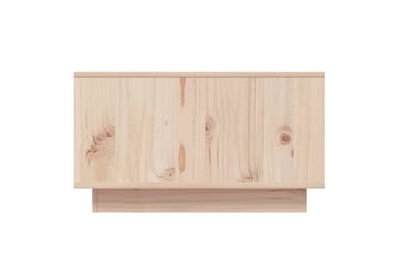 Salongbord 55x56x32 cm heltre furu - Brun - Møbler - Bord - Sofabord