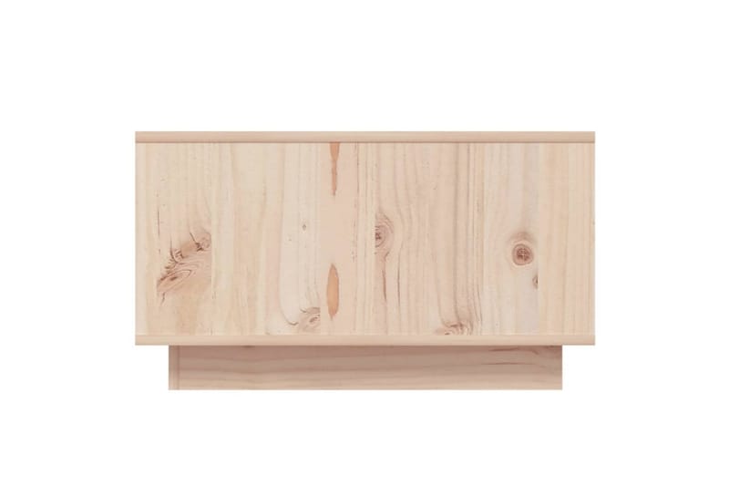 Salongbord 55x56x32 cm heltre furu - Brun - Møbler - Bord - Sofabord